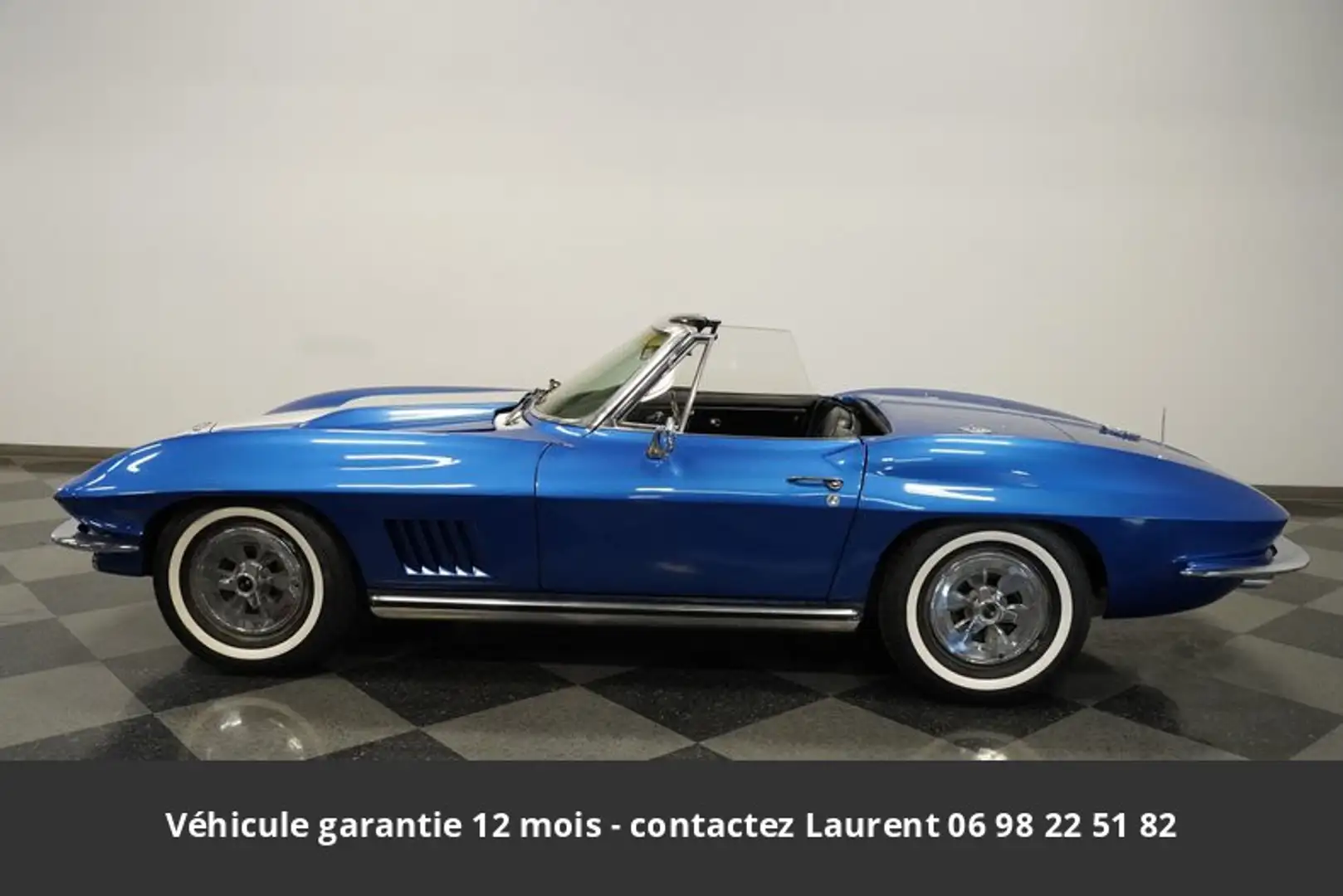 Chevrolet Corvette 327ci V8 1965 Tout compris Modrá - 1