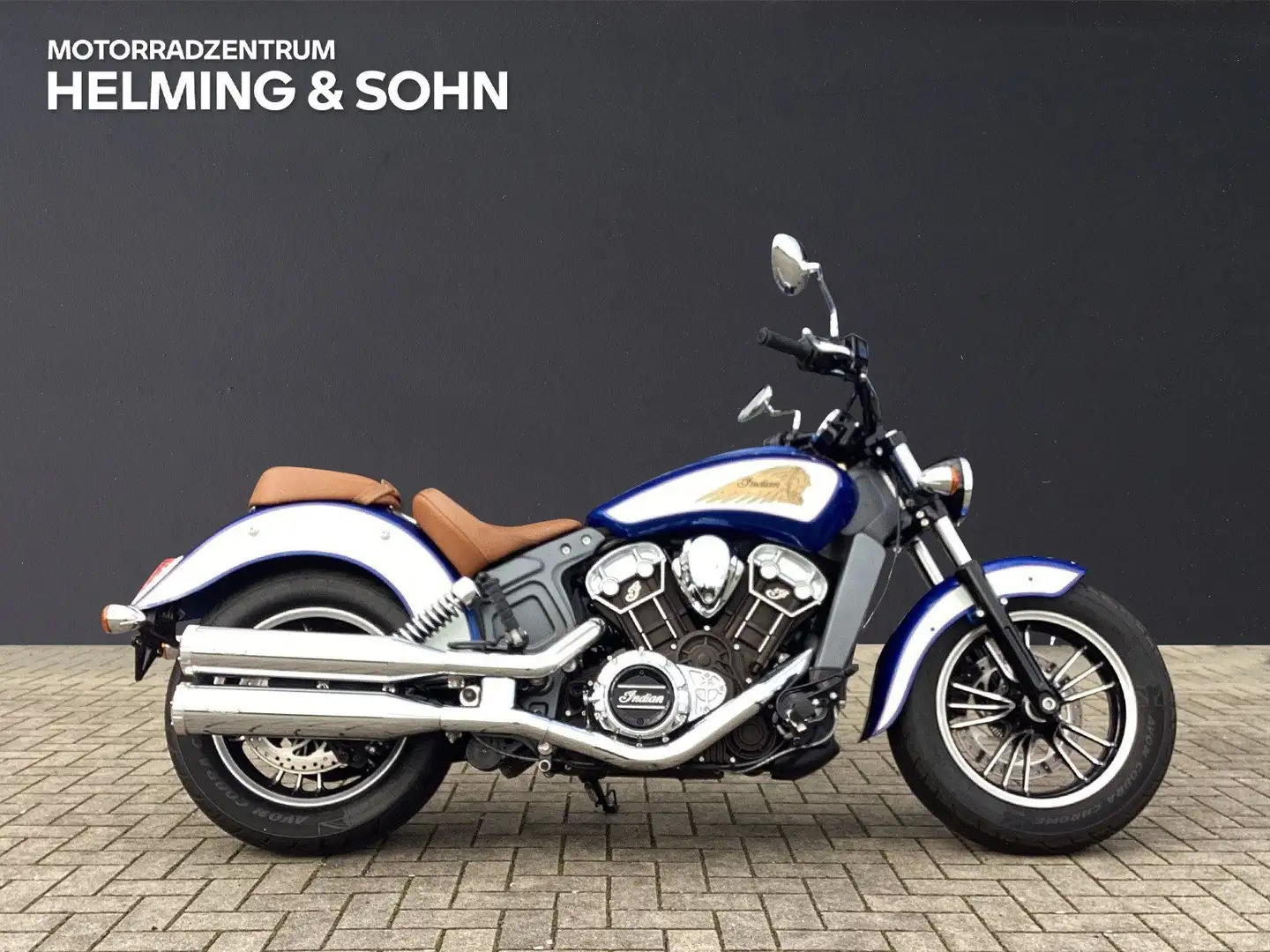 Indian Scout Weiß - 1