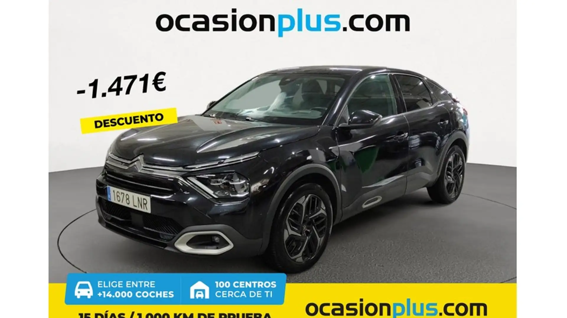 Citroen C4 1.2 PureTech Shine S&S EAT8 130 Zwart - 1