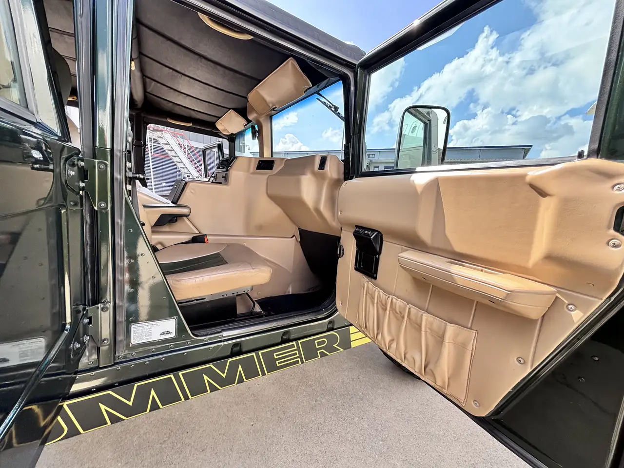 HUMMER H1 Open Top Cabrio ABS TT4 6.5 TD Service Tüv Neu, foto 11