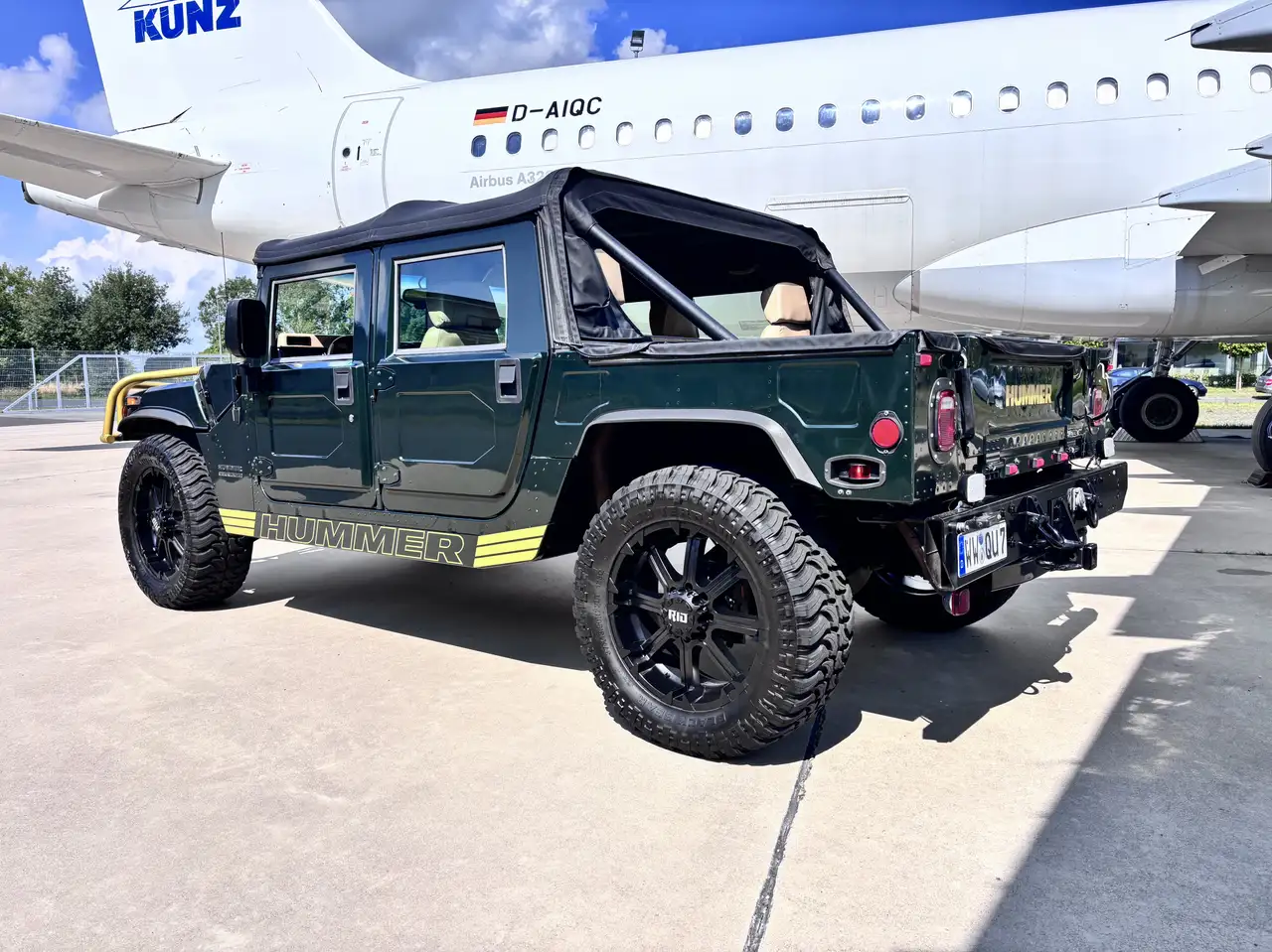 HUMMER H1 Open Top Cabrio ABS TT4 6.5 TD Service Tüv Neu, foto 8