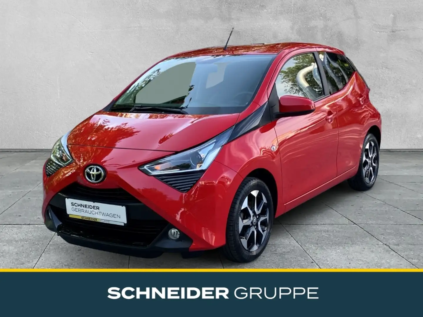 Toyota x KAMERA+KLIMAANLAGE+DAB+BLUETOOTH+LED Rot - 1