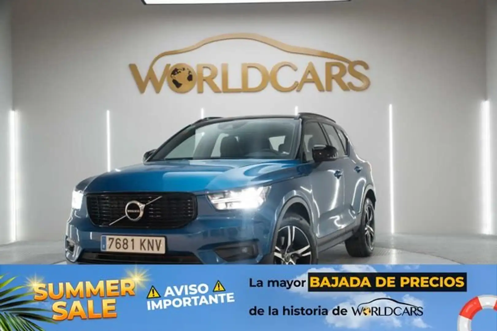 Volvo XC40 D4 R-Design AWD Aut. Azul - 1
