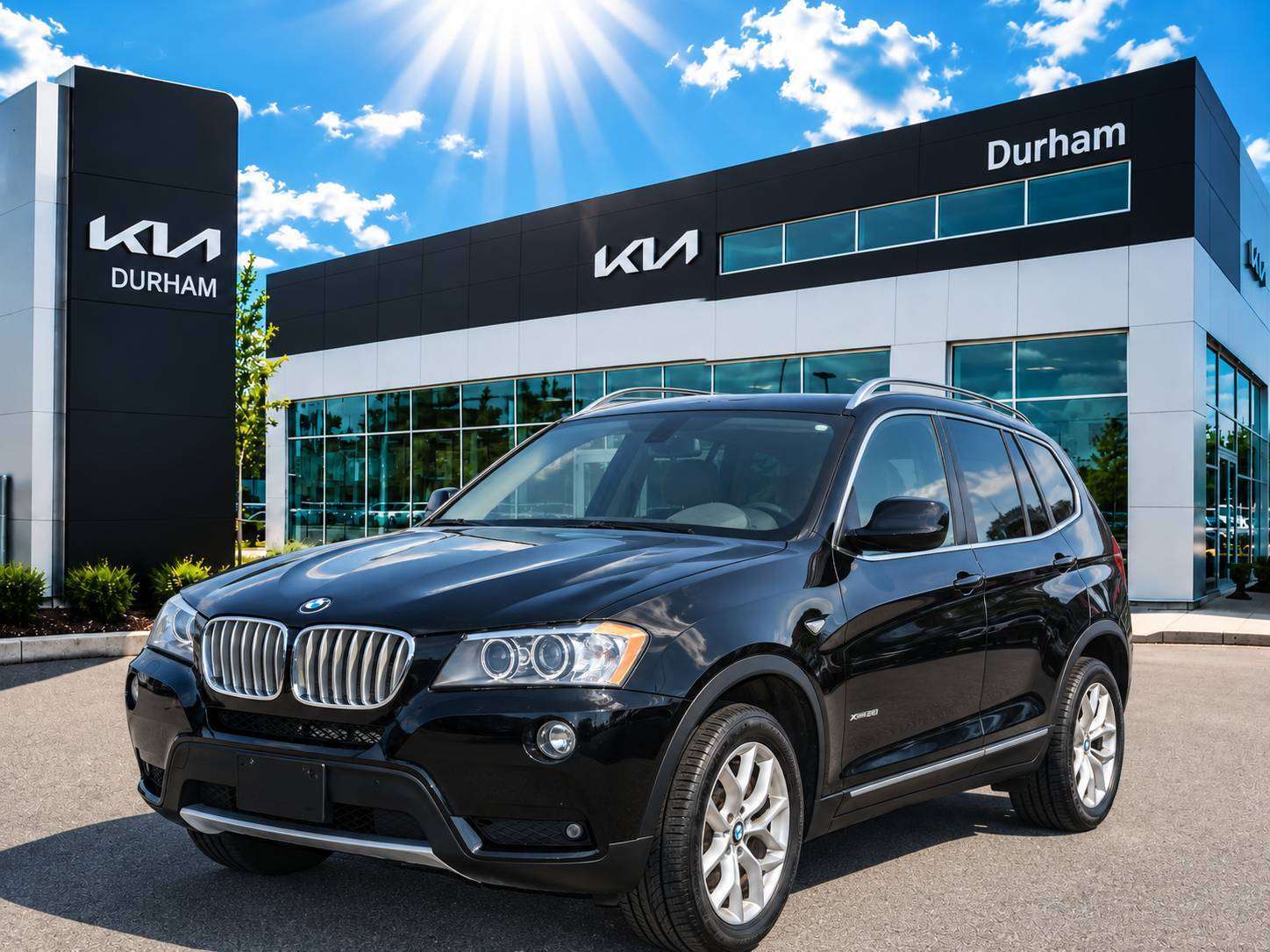 Black 2014 BMW X3 SUV / Crossover All-Wheel Drive 8-Speed Automatic