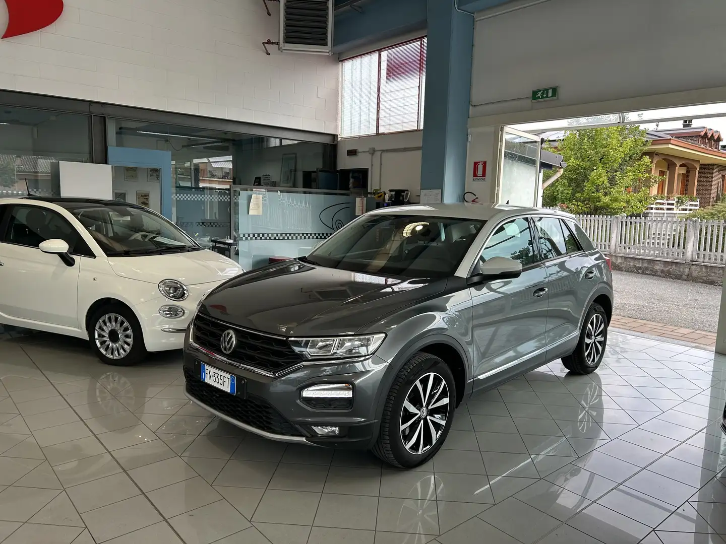 Volkswagen T-Roc T-Roc 2.0 tdi Style 4motion dsg Grijs - 1