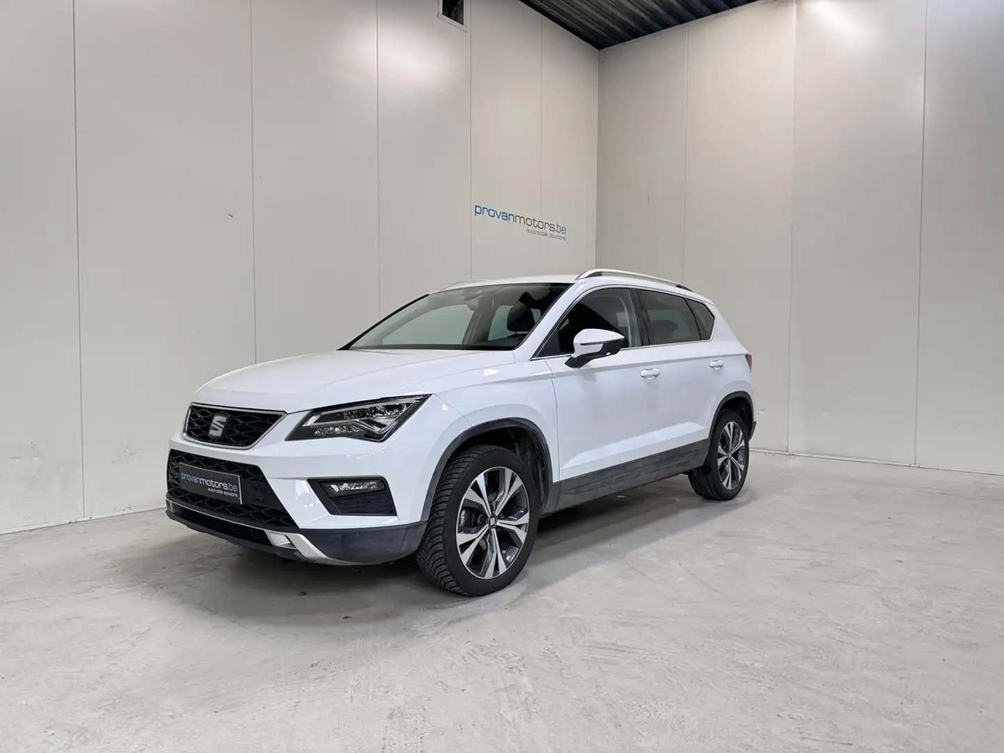 SEAT Ateca 1.6 TDI Autom. - Airco - GPS - Topstaat! Wit - 1