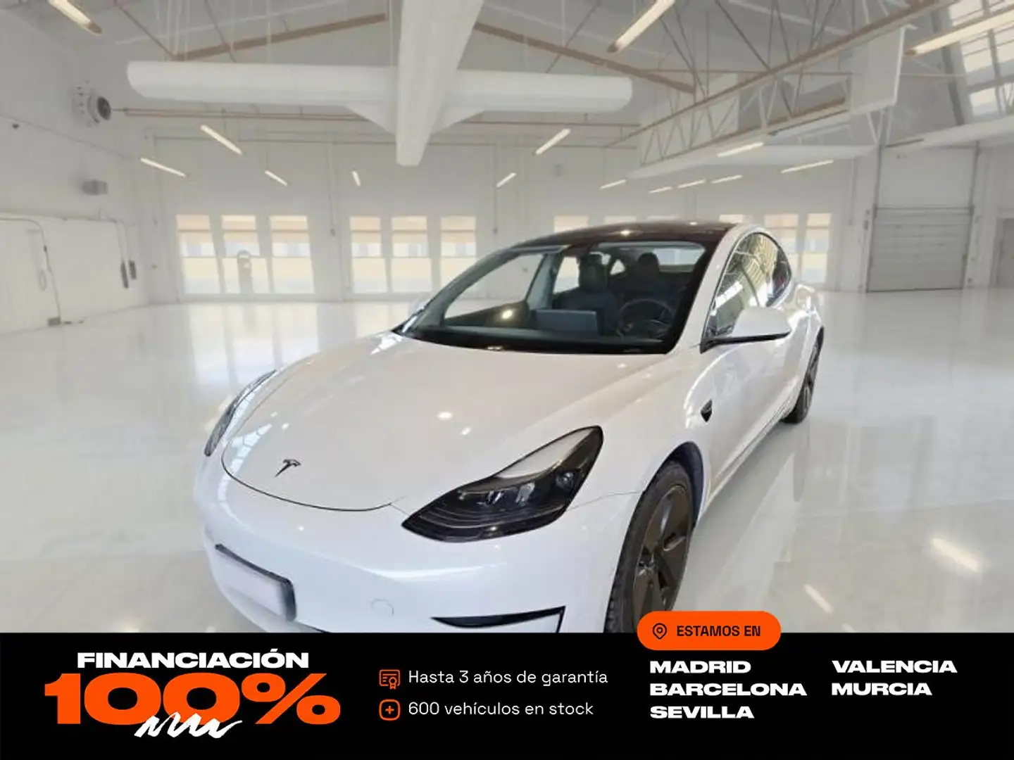 Tesla Model 3 Estándar Plus RWD Blanco - 1