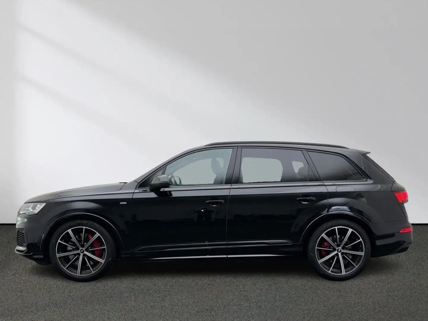 Audi Q7 55 TFSI e S line quattro LED Pano B&O Massage Schwarz - 2