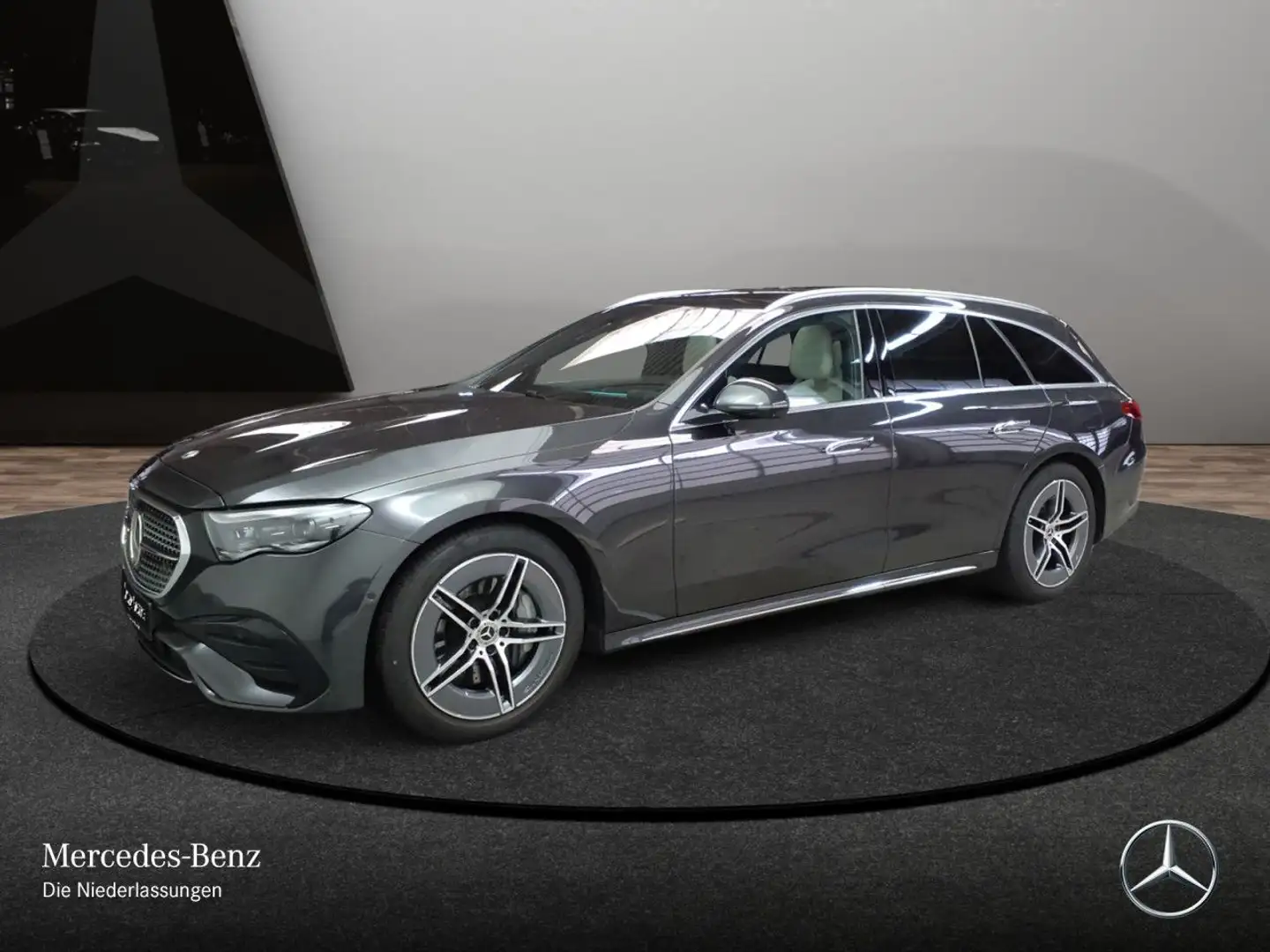 Mercedes-Benz E 300 de T 4M Hybrid AMG Fahrass 360° Pano Distr. Grau - 2