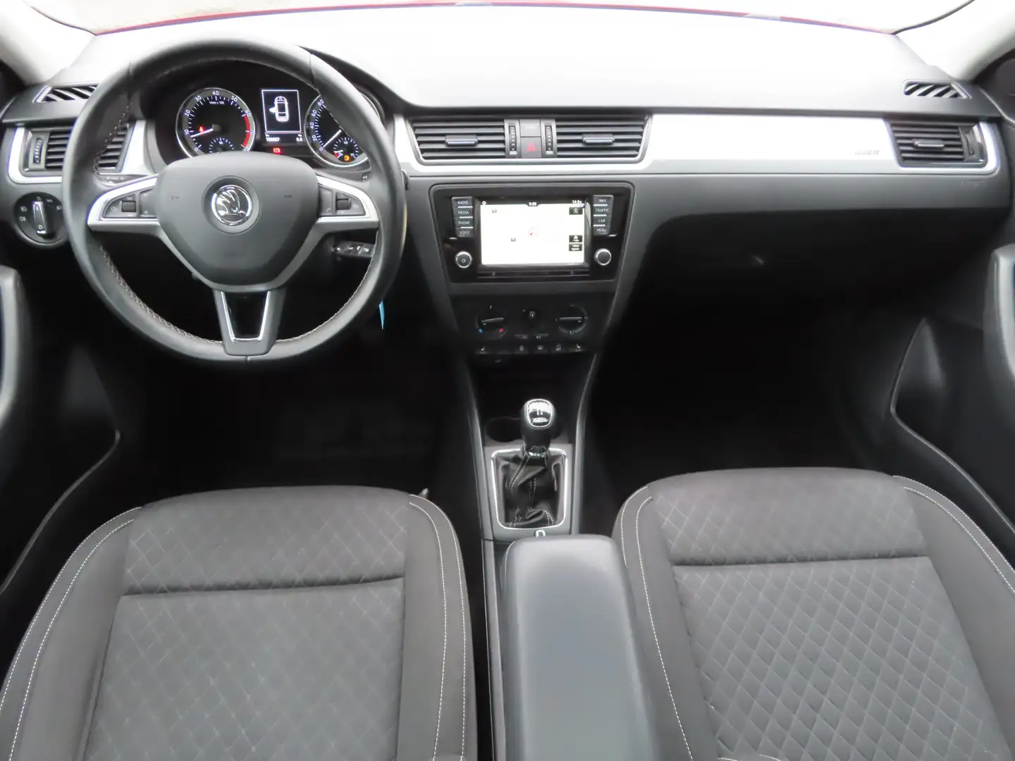 Skoda Rapid/Spaceback 1.2 TSI Greentech Edition | panodak | stoelverwarm Rot - 2