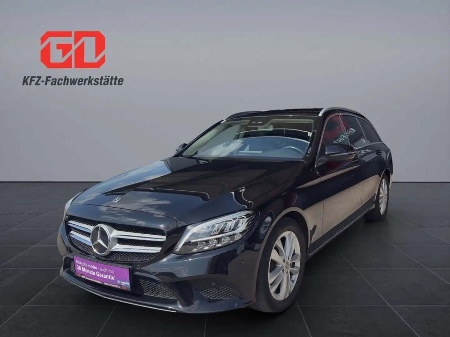 Mercedes-Benz C 180 d T Schwarz - 1