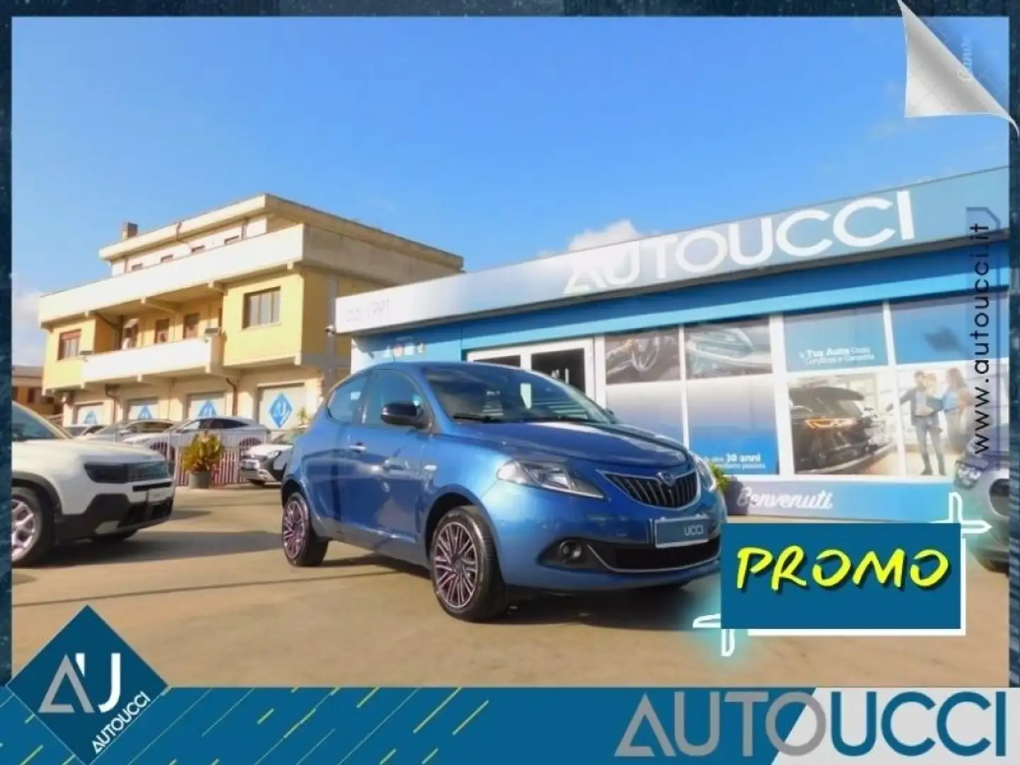 Lancia Ypsilon 1.0 FireFly 5 porte S&S Hybrid Gold Blu/Azzurro - 1