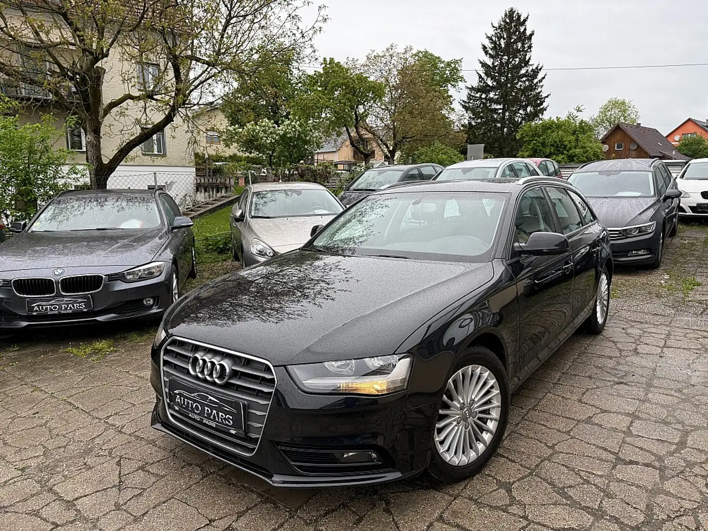 Audi A4 Avant 2,0 TDI-NAVI-TEMPO-SITZHEIZUNG-1/3 ZINSFR... Zwart - 1