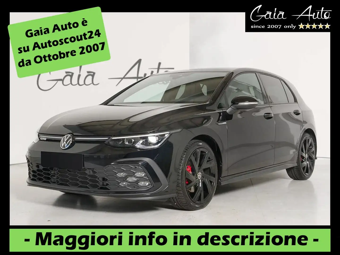 Volkswagen Golf GTD 200CV dsg (valuta le nostre offerte) Nero - 1