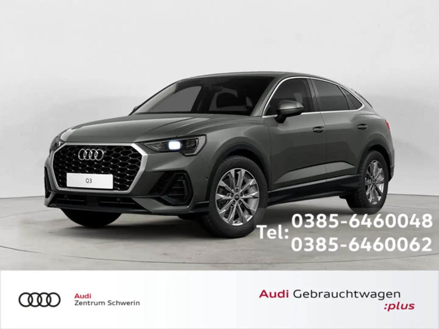 Audi Q3 Sportback 35 2.0 TDI S-tronic Gris - 1