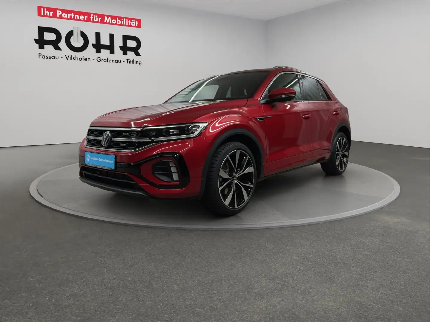 Volkswagen T-Roc R-Line (01/2030Garantie.Leder/Matrix) 1.5 TSI DSG Rot - 2