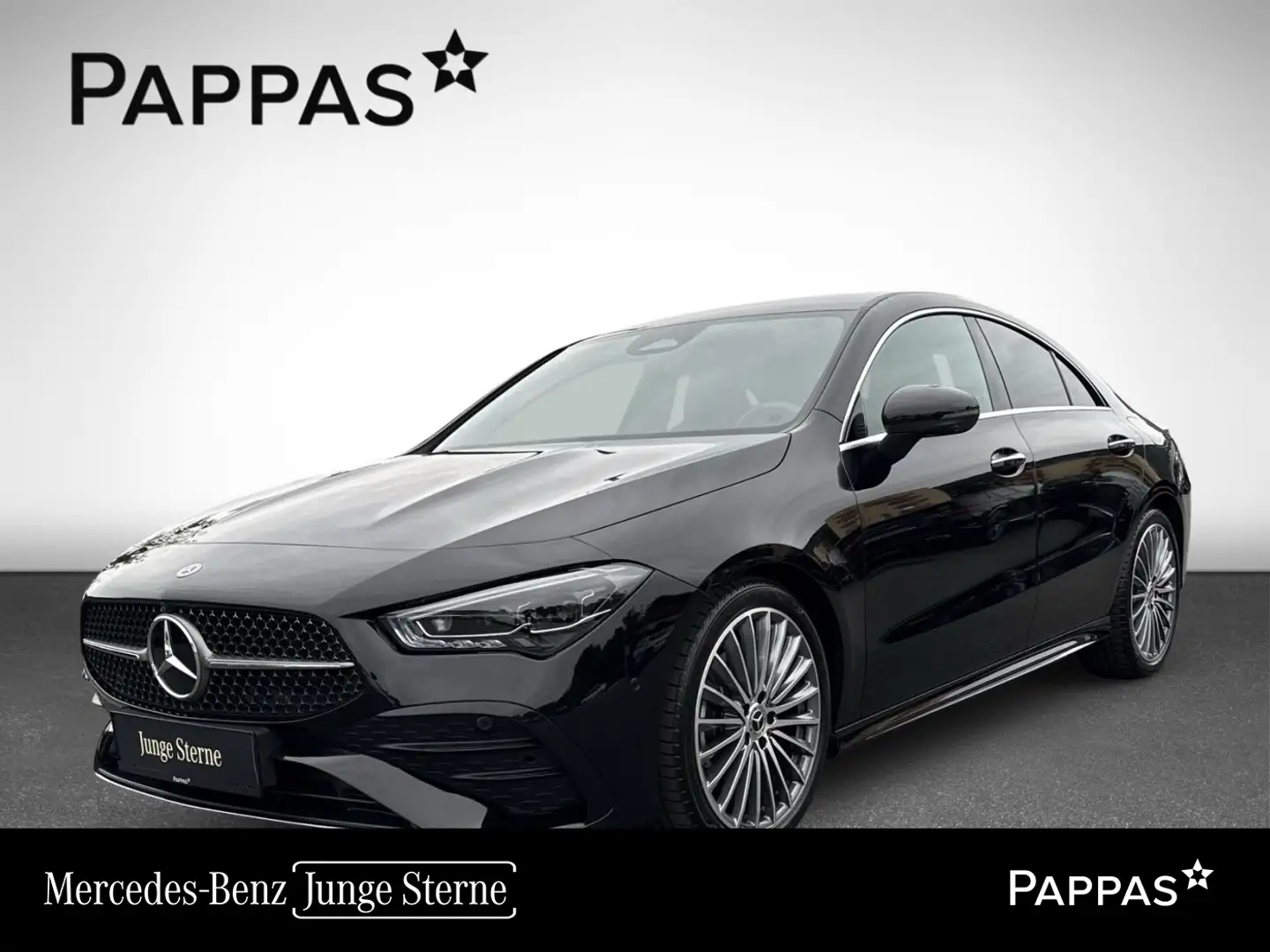 Mercedes-Benz CLA 200 d Coupé PTS Navi AUT Wide Cam LED SHZ Noir - 1