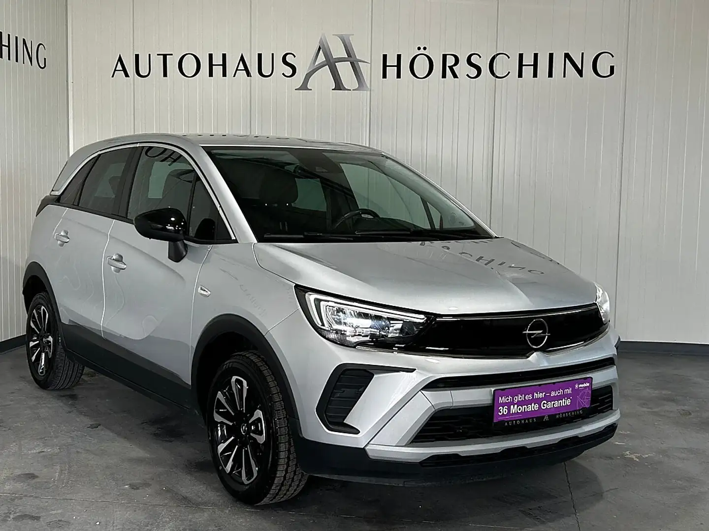 Opel Crossland 1,2 Turbo Elegance Silber - 1