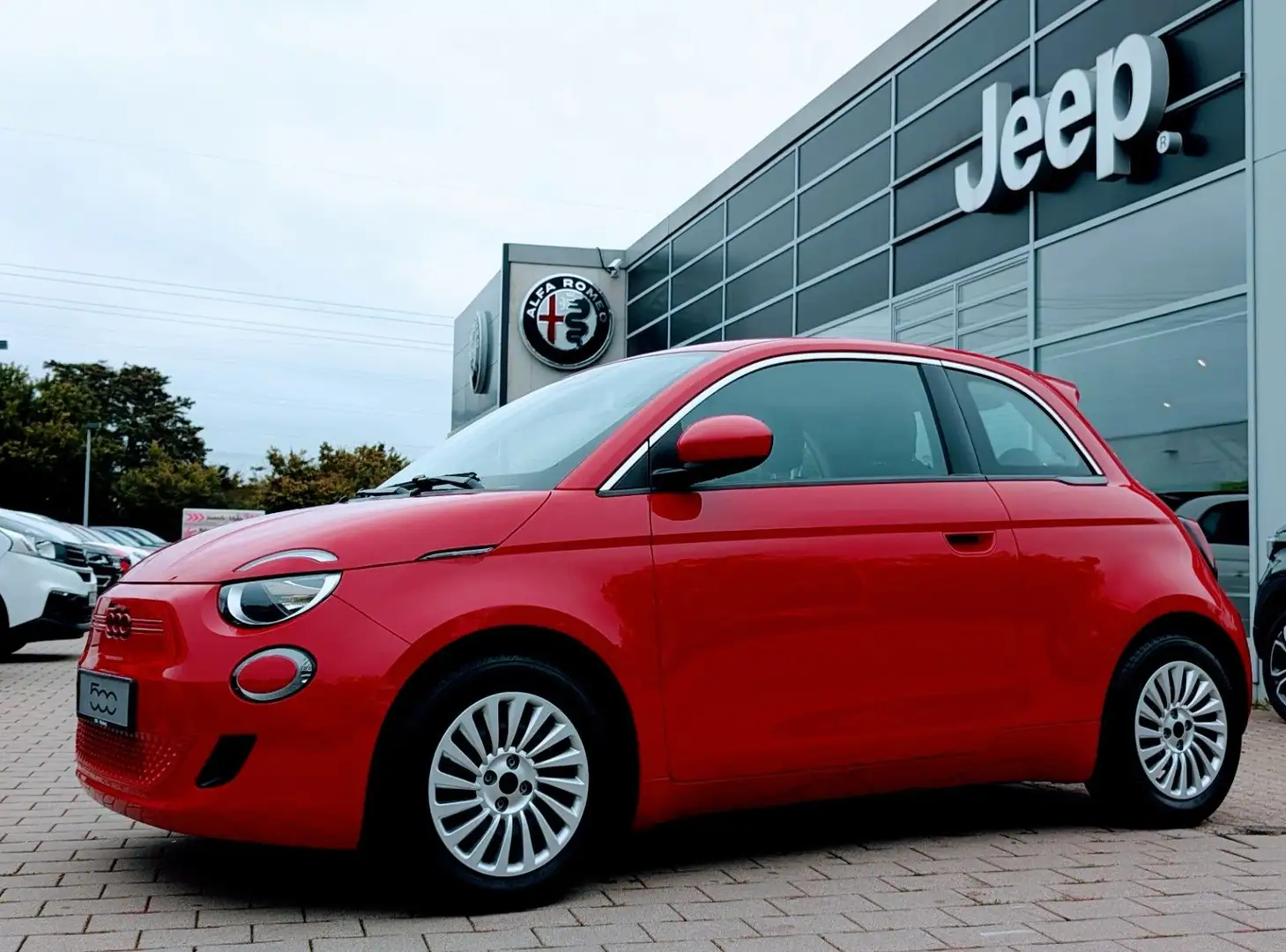 Fiat 500e Red  118 PS 42Kw/h Rot - 1
