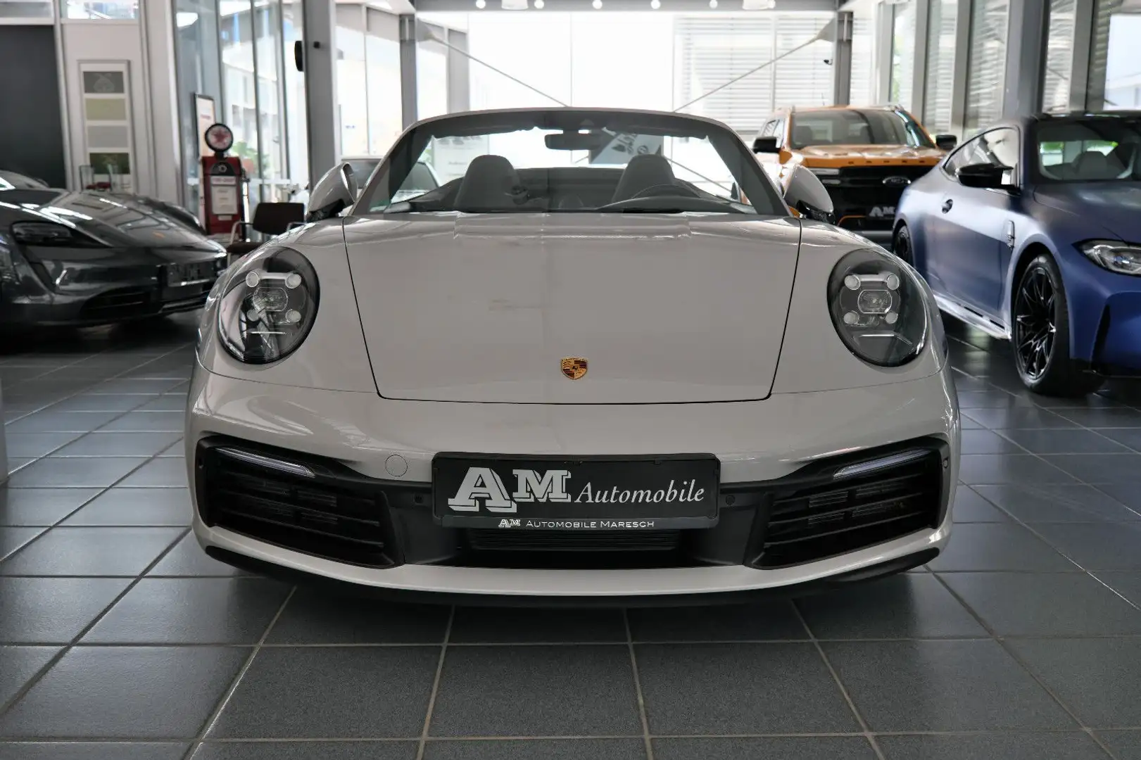 Porsche 992 Carrera 4S Cabriolet Sportabgas Approved DE Grijs - 2