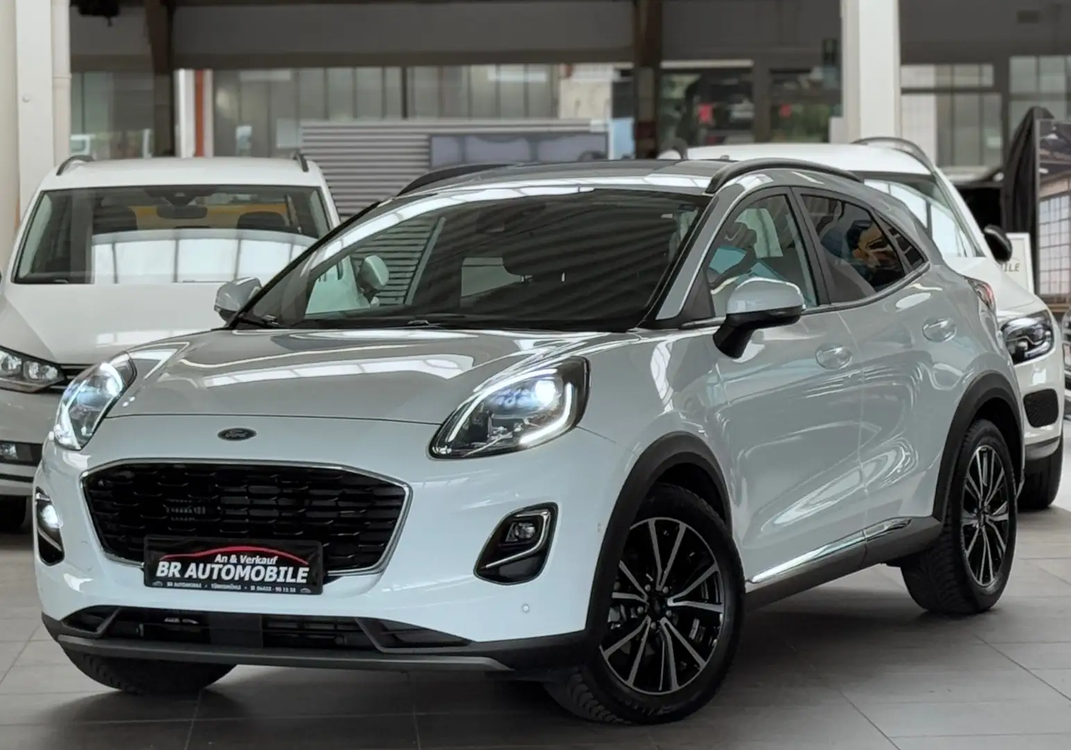 Ford Puma Titanium X*LED*AHK*Kamera*Navi*Keyless Go* Weiß - 1