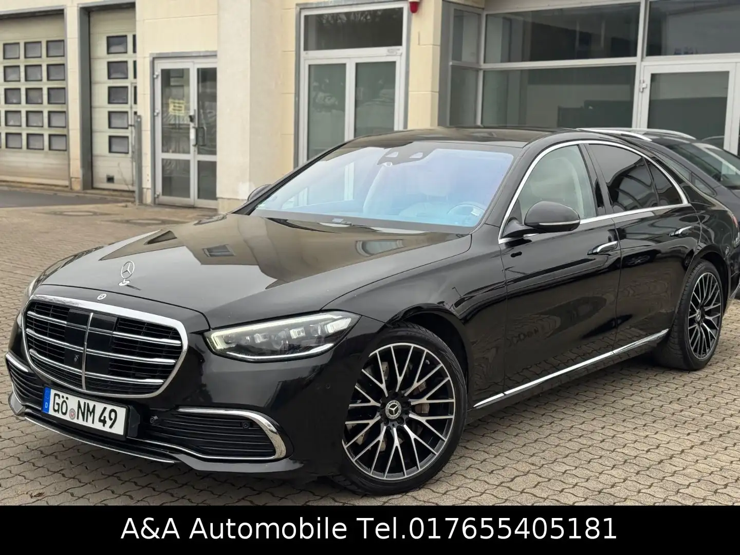 Mercedes-Benz S 400 d 4Matic Pano Allradlenkung Viele Extras Schwarz - 2