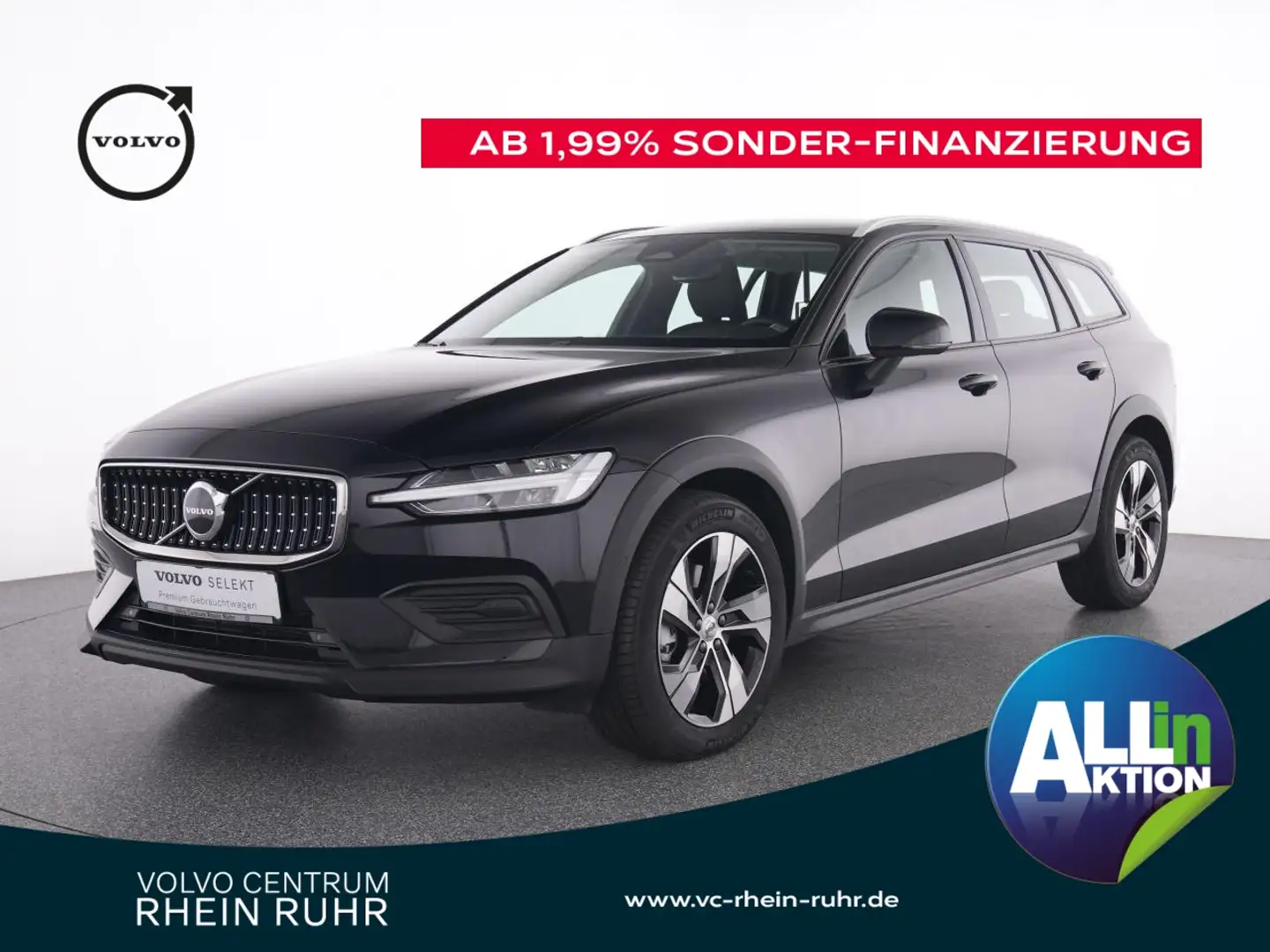 Volvo V60 Cross Country B4 AWD Plus KEYLESS DRIVE+ON CALL Schwarz - 1