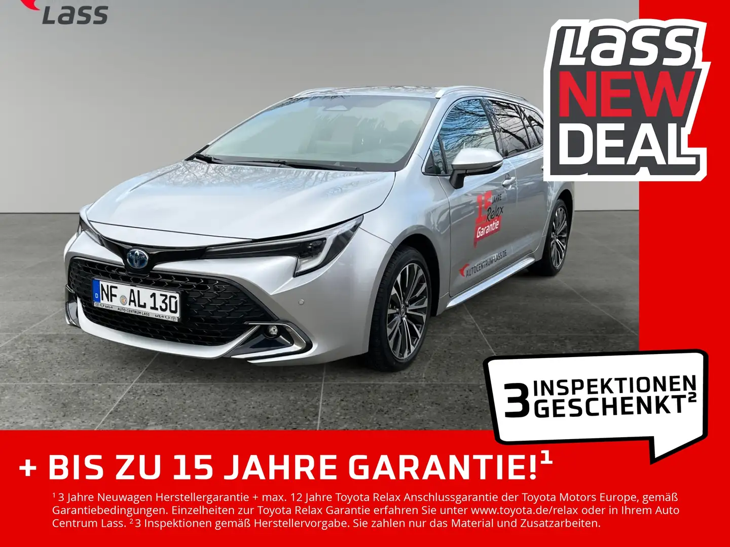 Toyota Corolla Touring Sports 1.8  Team D +ACC+FLA+LM+ Silber - 1