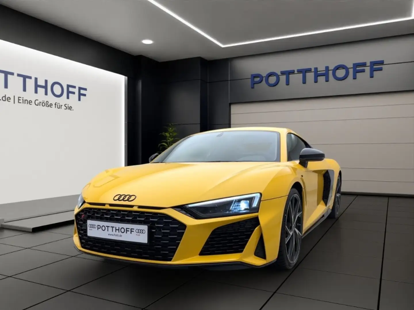 Audi R8 Coupe V10 performance RWD 419(570) kW(PS) S tronic Sárga - 1