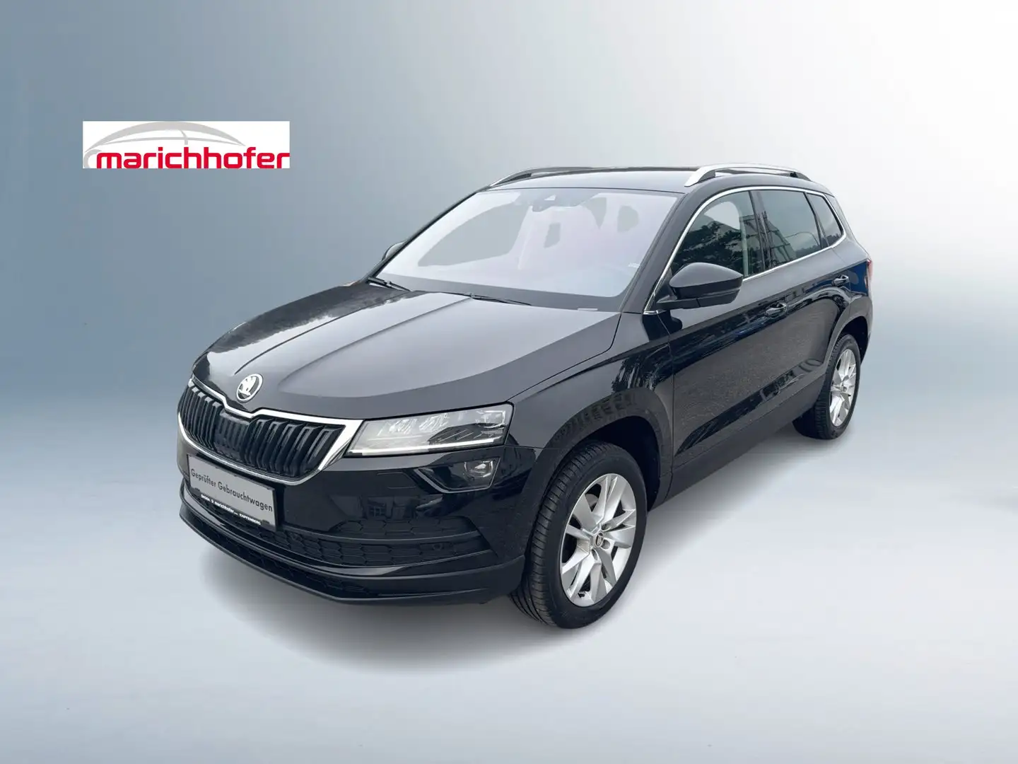 Skoda Karoq Style 125 TDI Schwarz - 1