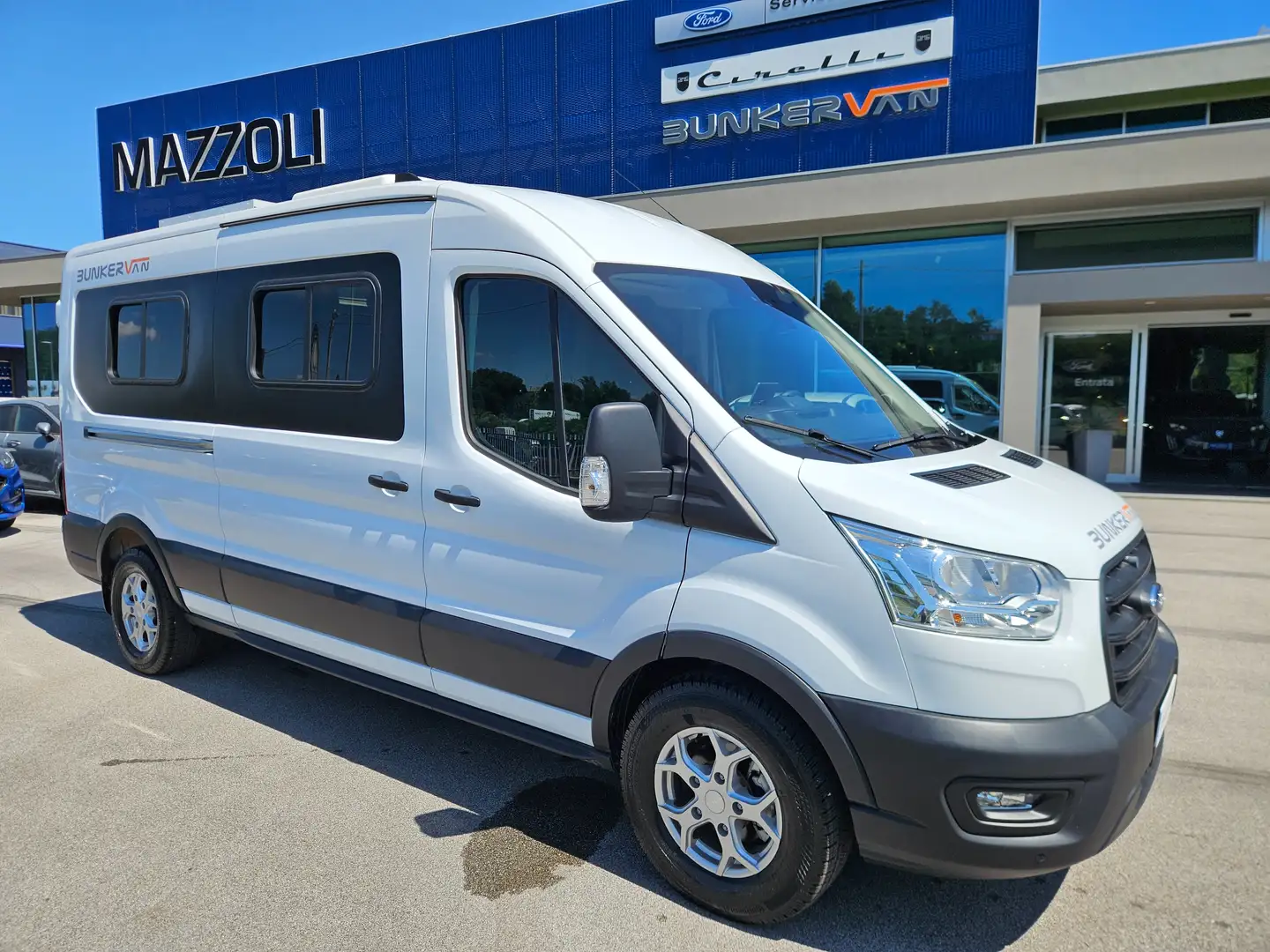 Ford Transit Bunkervan 2.0Tdci 130cv Blanc - 1