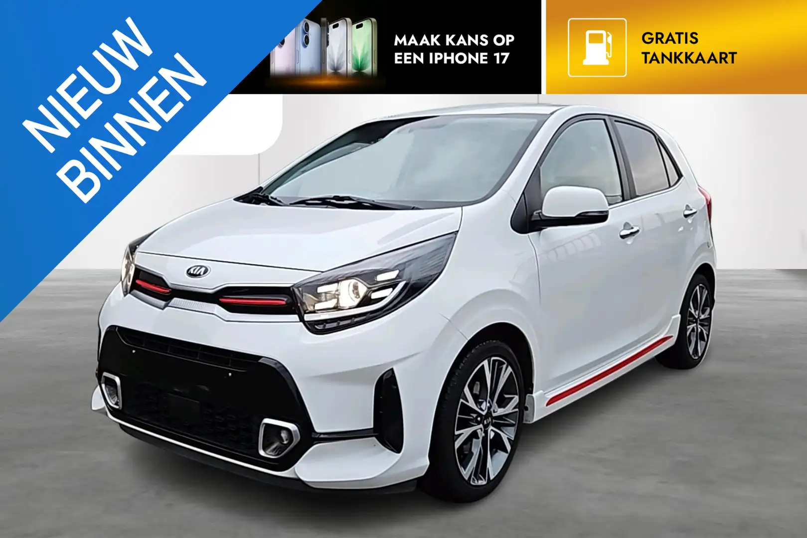 Kia Picanto 1.0 MPI 67 GT Line Bianco - 1