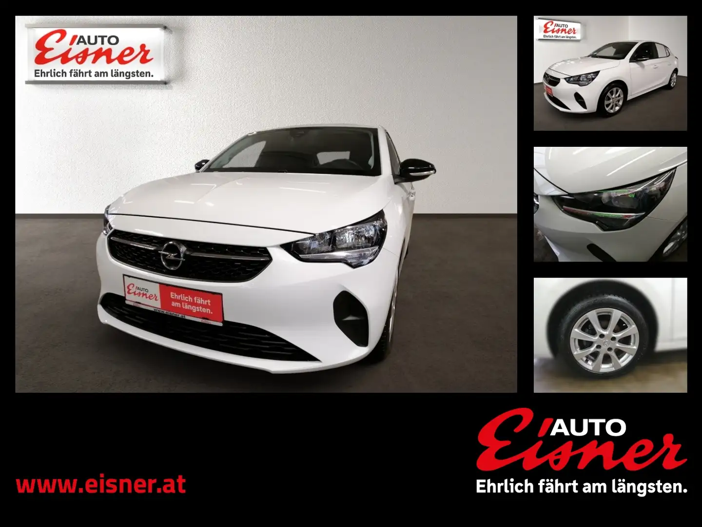 Opel Corsa VAN 1.2 EDITION Transporter mit Trenngitter Blanc - 1