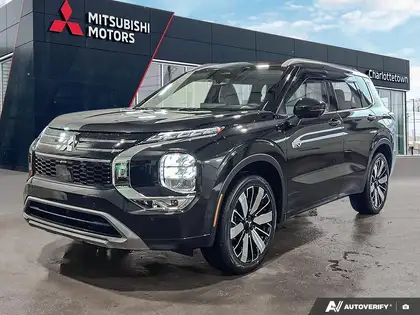 Black 2026 Mitsubishi Outlander Hybrid Plug-in GT S-AWC SUV / Crossover Automatic