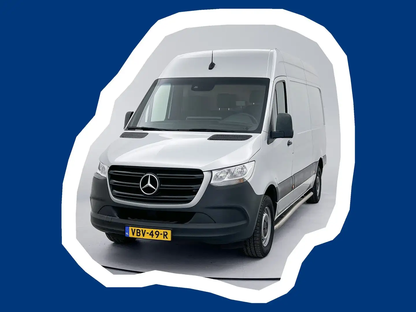 Mercedes-Benz Sprinter 316 2.2 CDI L2H2 Financial Lease Inrichting Oprijp Silber - 1