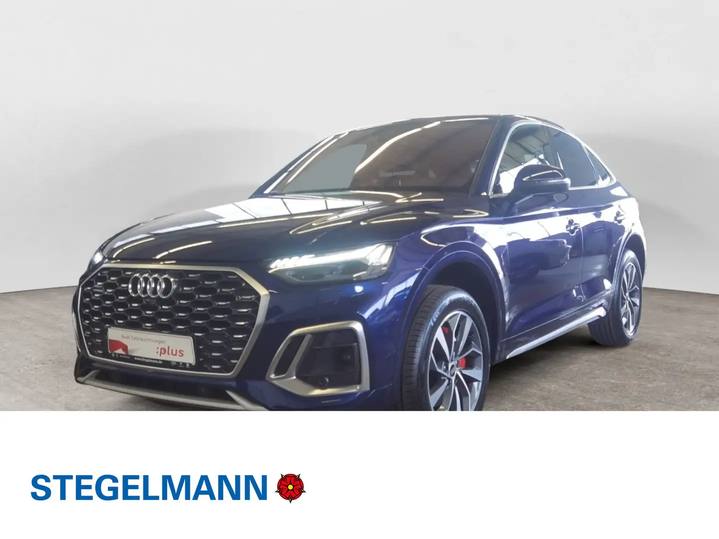 Audi Q5 40 TDI qu. S-tronic S-Line *AHK*LED Blau - 1