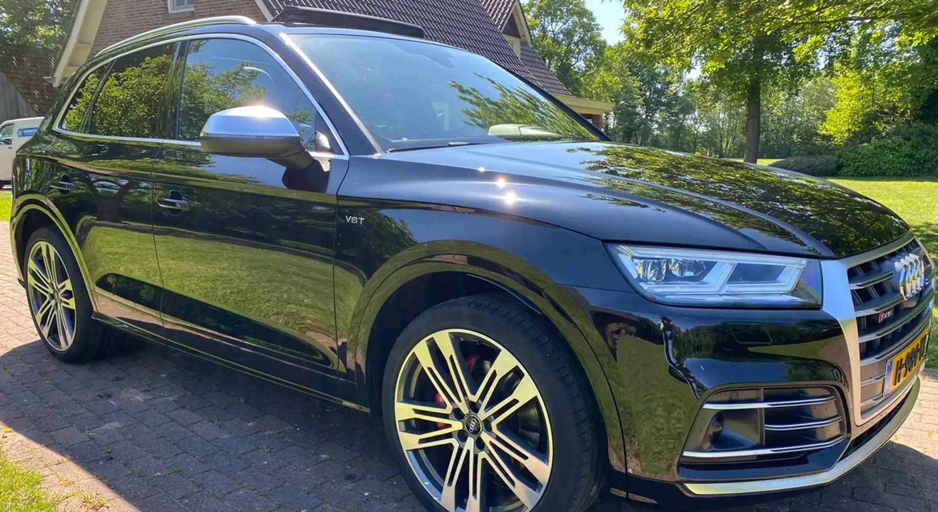 Audi SQ5 SQ5 3.0 TFSI q. PL+ Zwart - 2
