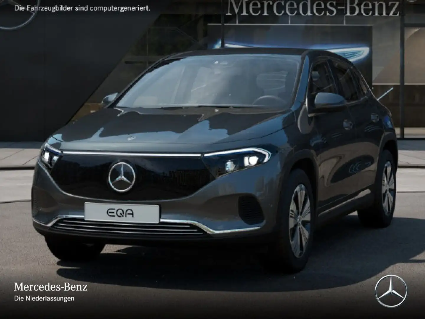 Mercedes-Benz EQA 350 4M PROG+ADVANCED+KAMERA+SPUR Gris - 2