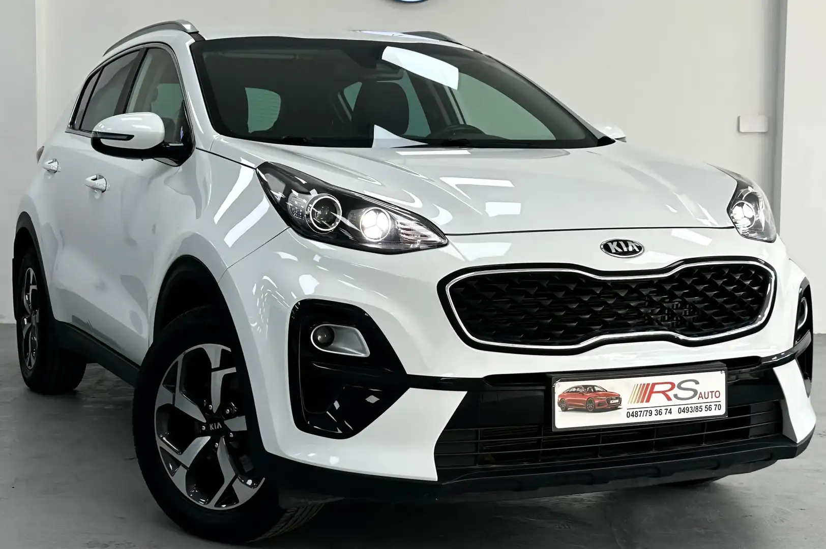 Kia Sportage 1.6 CRDi 4WD - AUTOMATIQUE-GARANTIE 12 MOIS-CAMERA Blanc - 2