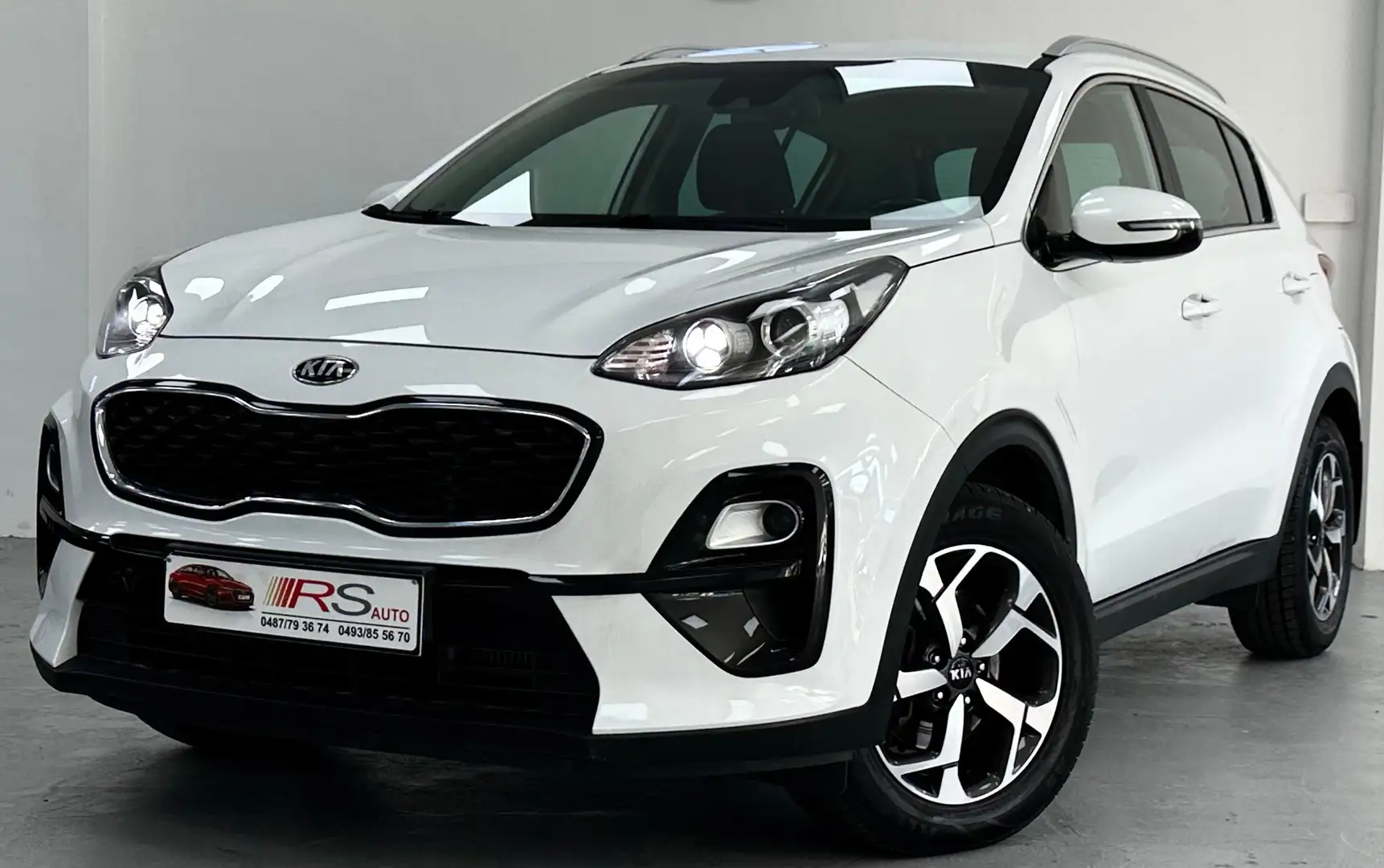 Kia Sportage 1.6 CRDi 4WD - AUTOMATIQUE-GARANTIE 12 MOIS-CAMERA Blanc - 1