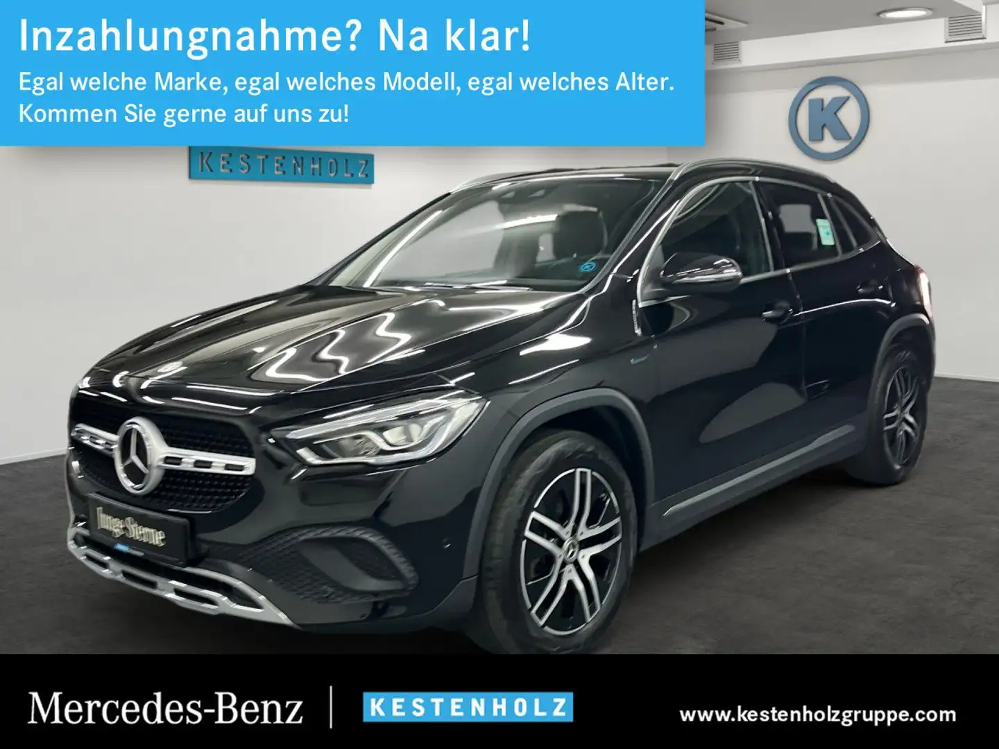Mercedes-Benz GLA 250 e Progressive DISTRO+KAMERA+AUGMENTED Schwarz - 1