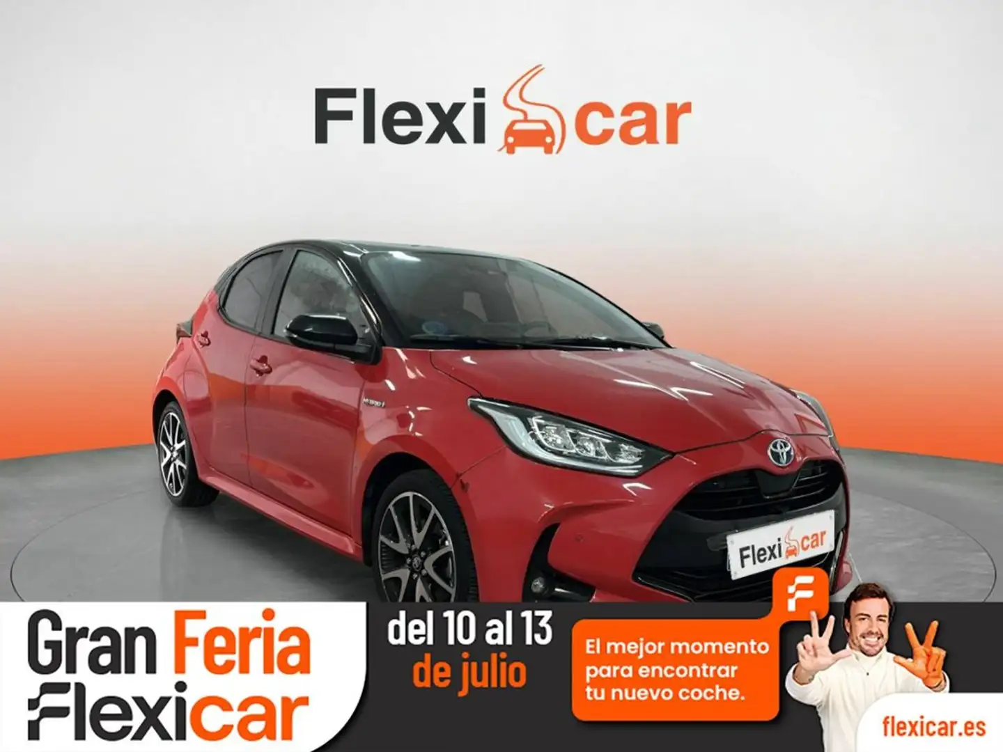 Toyota Yaris 1.5 120H Active Tech Rojo - 1