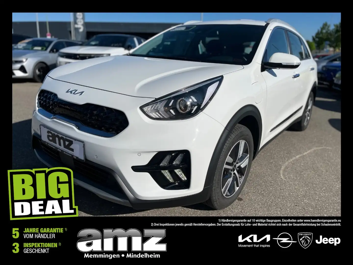 Kia Niro 1.6 PHEV Vision *Tempomat*Kamera*PDC* Weiß - 1