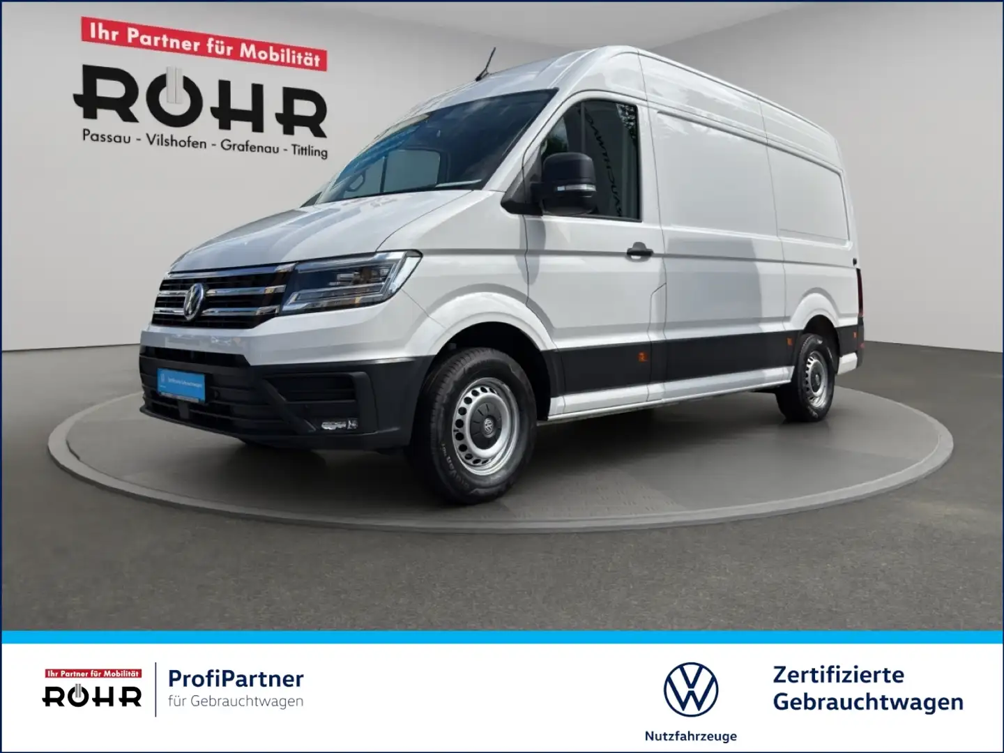 Volkswagen Crafter Kasten 35 MR (AHK/ Rear View/Navi) 2.0 TDI Weiß - 1