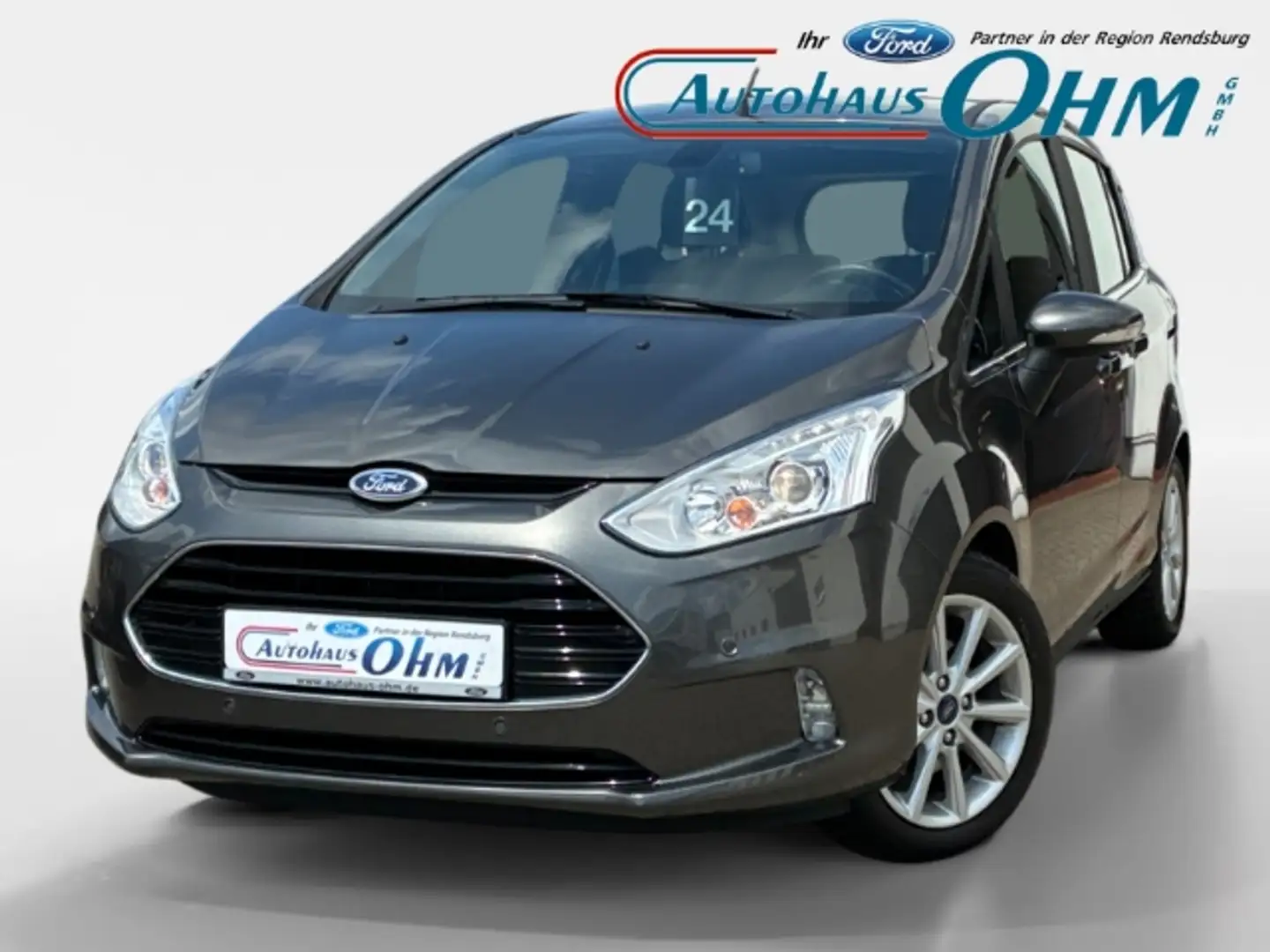 Ford B-Max Titanium 1.6 Duratec - Einparkhilfe - Klima - Grau - 1