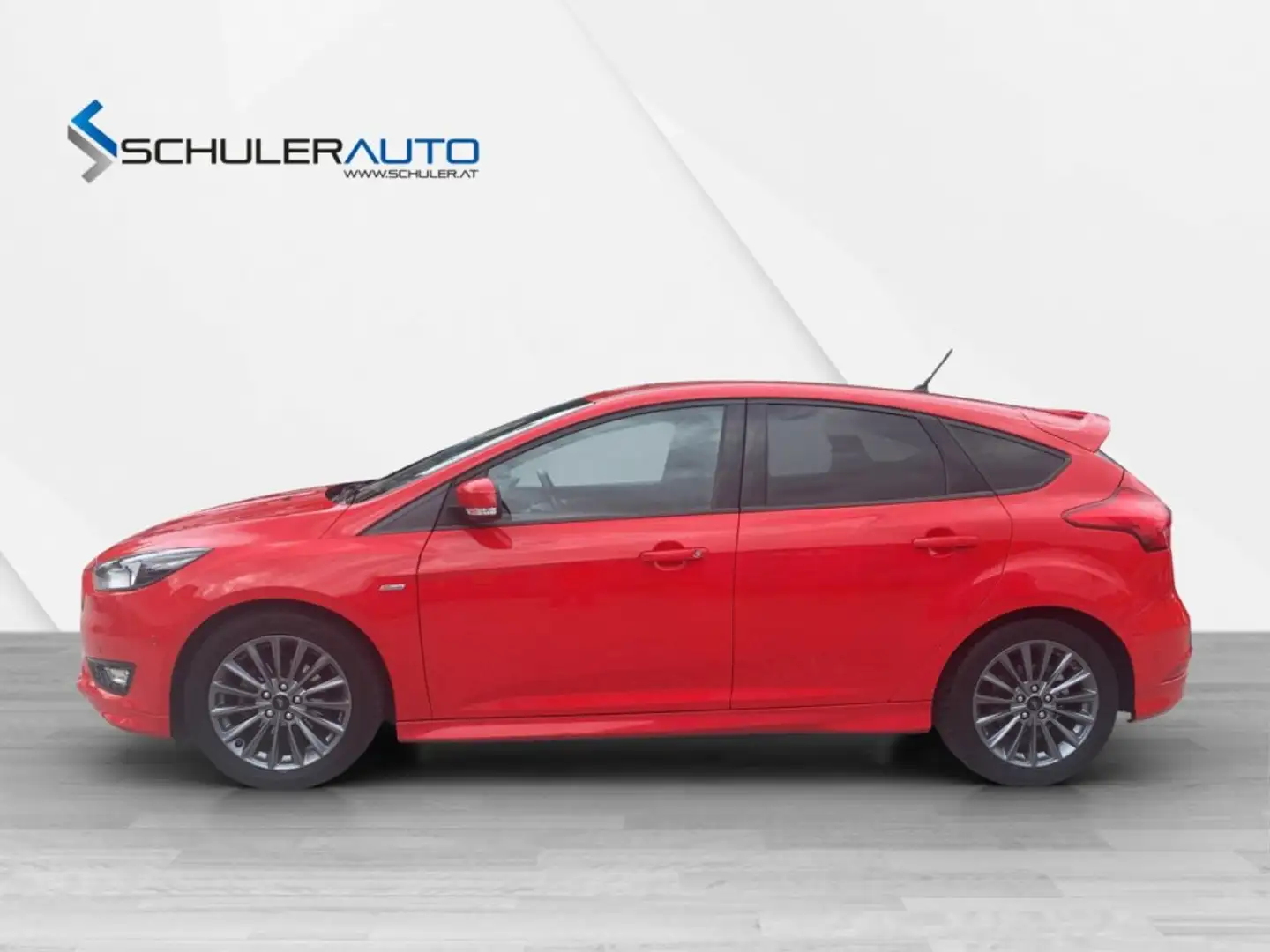 Ford Focus ST-Line 1,0 Ecoboost 125 PS 5tg. Rood - 2