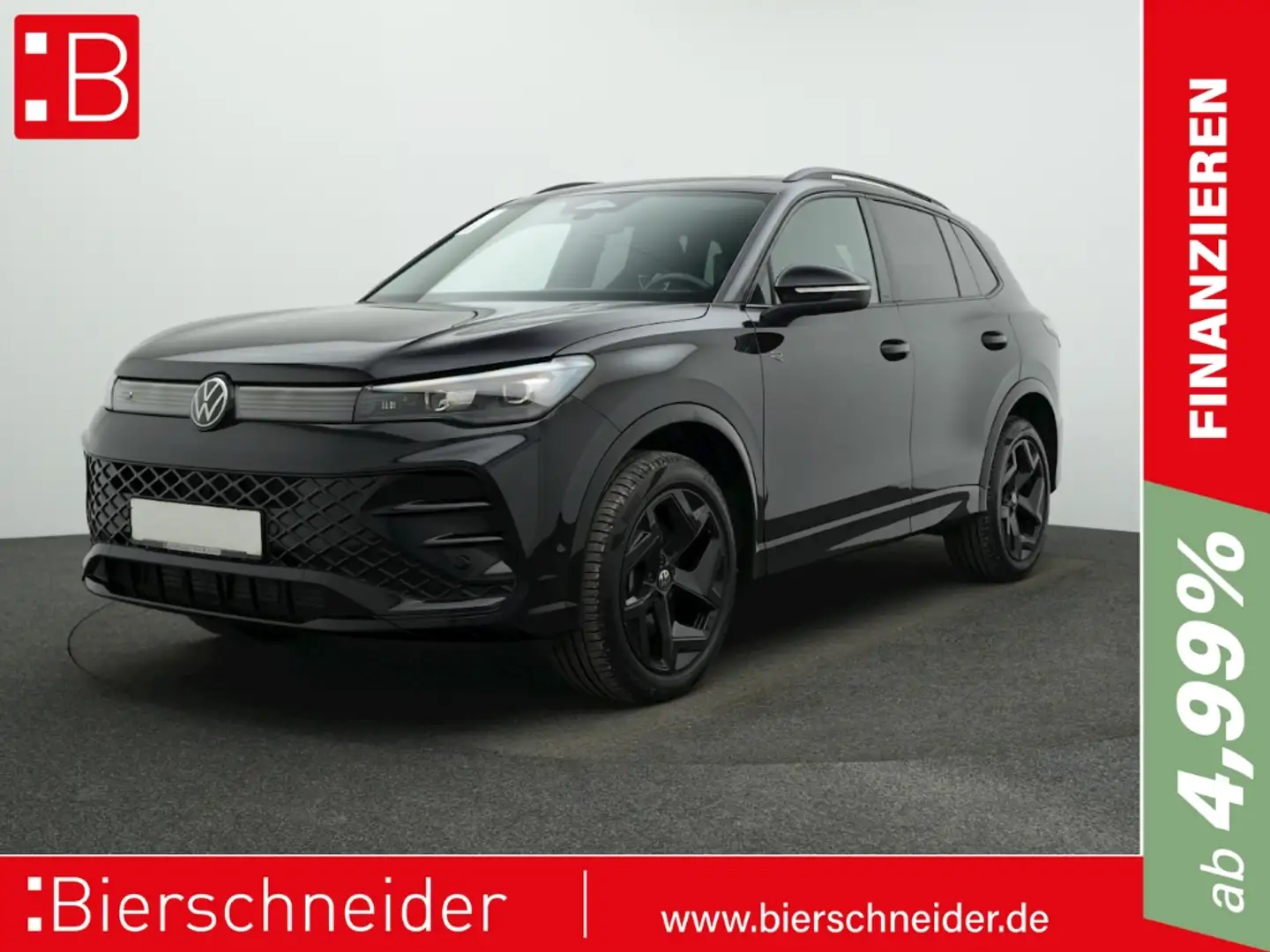 Volkswagen Tiguan 2.0 TDI DSG 4Mo. R-Line BLACK-STYLE AHK H&K ALU19 Schwarz - 1