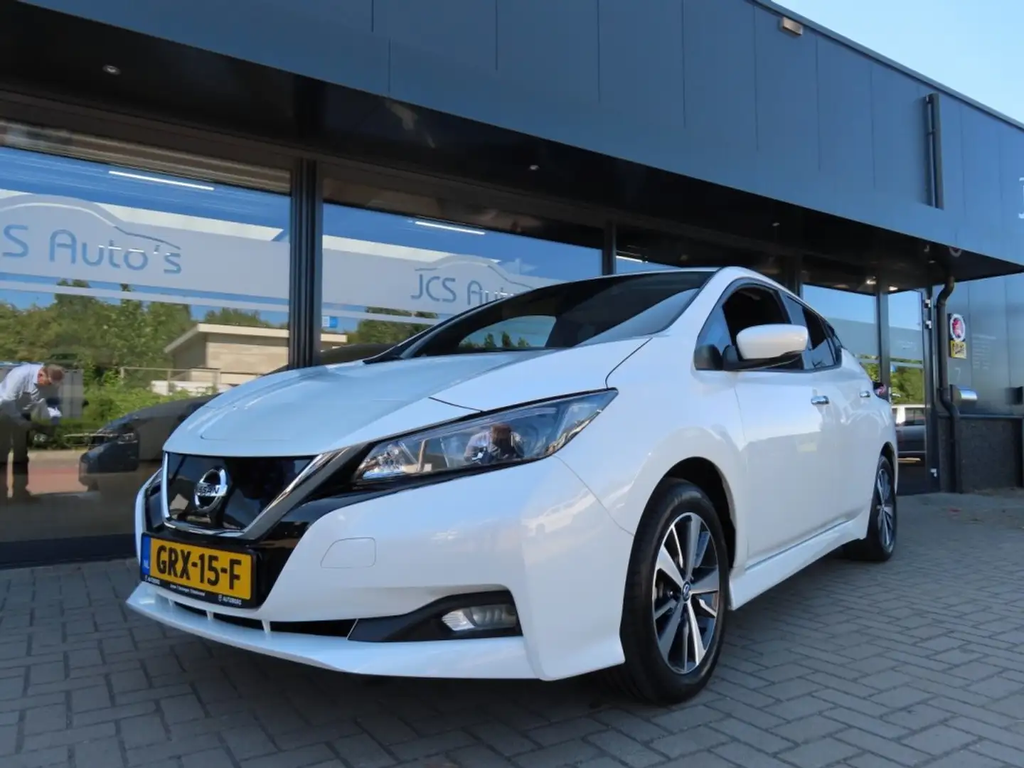 Nissan Leaf Acenta 40 kWh Ecc Adapt Cruise Navi 2021 Wit - 1