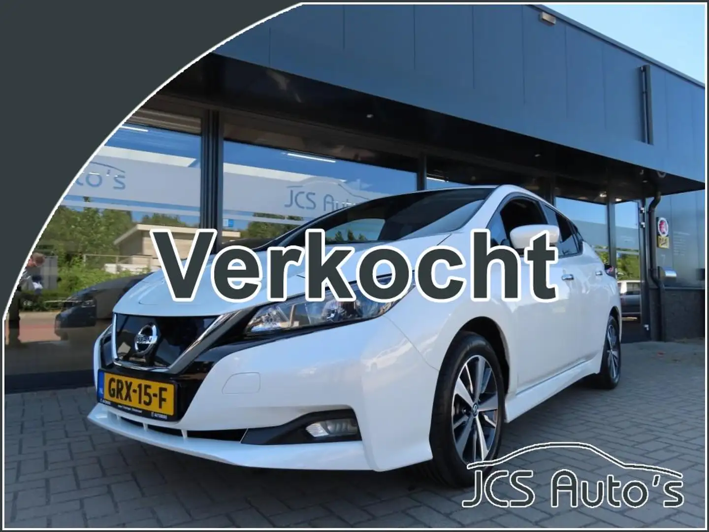 Nissan Leaf Acenta 40 kWh Ecc Adapt Cruise Navi 2021 Blanco - 1