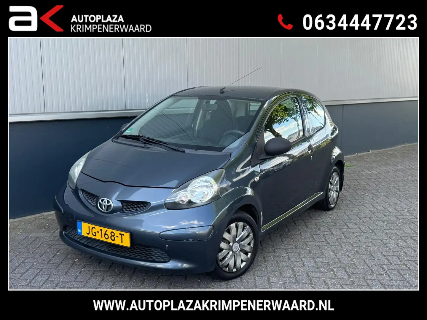Toyota Aygo 1.0-12V carplay Nieuwe apk Grey - 1